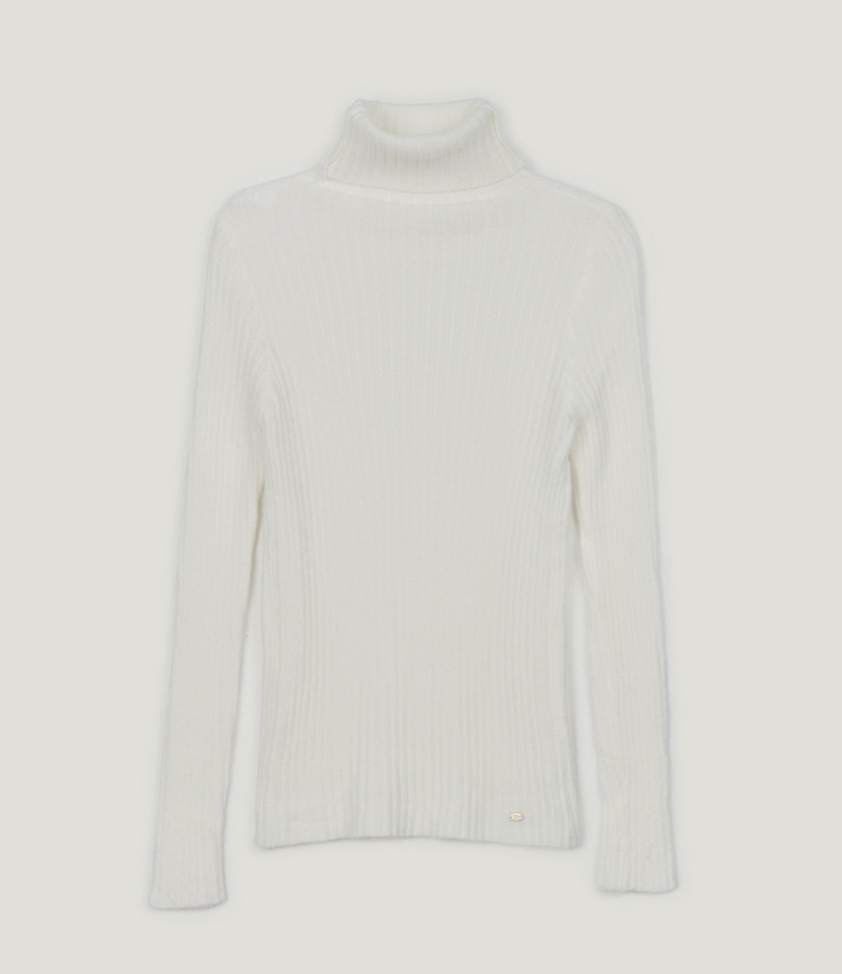 [TWEE] Believe Ribbed Turtleneck Knit Top