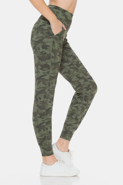 Leggings Depot Camouflage High Waist Leggings-0
